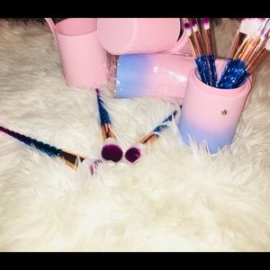 12 pcs Unicorn Makeup Brush Set with Case